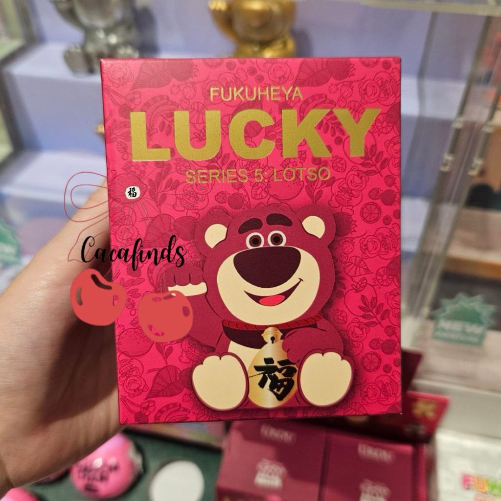 OHSOME x Disney‼️Blind Box Lotso Fukuheya Lucky Series 5 Maneki Neko Collection (1 pcs Random)