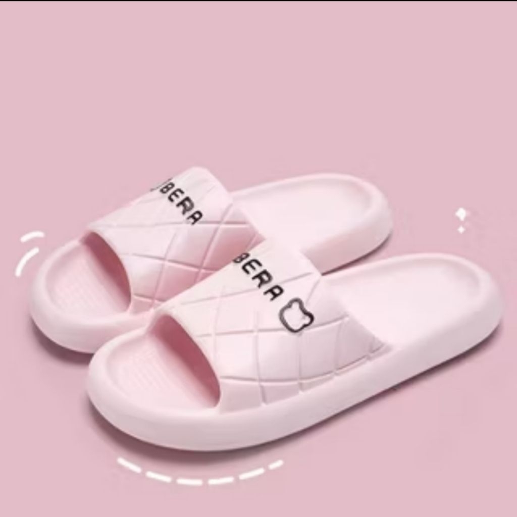 sandal selop karet wanita lucu