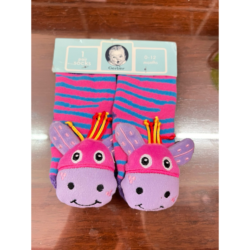 kaos kaki boneka gerber 0-12bln