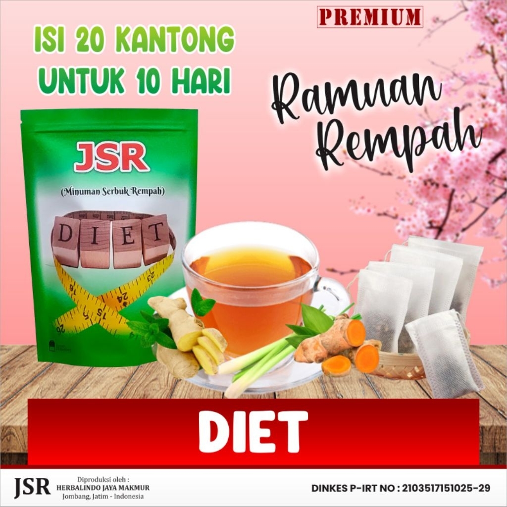 

Teh Detox | Teh Celup Rempah | JSR | Imunitas | JSR Diet