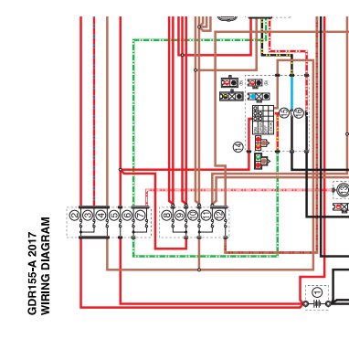 Skema Diagram Kelistrikan Yamaha Aerox 155 (ABS & Non-ABS)