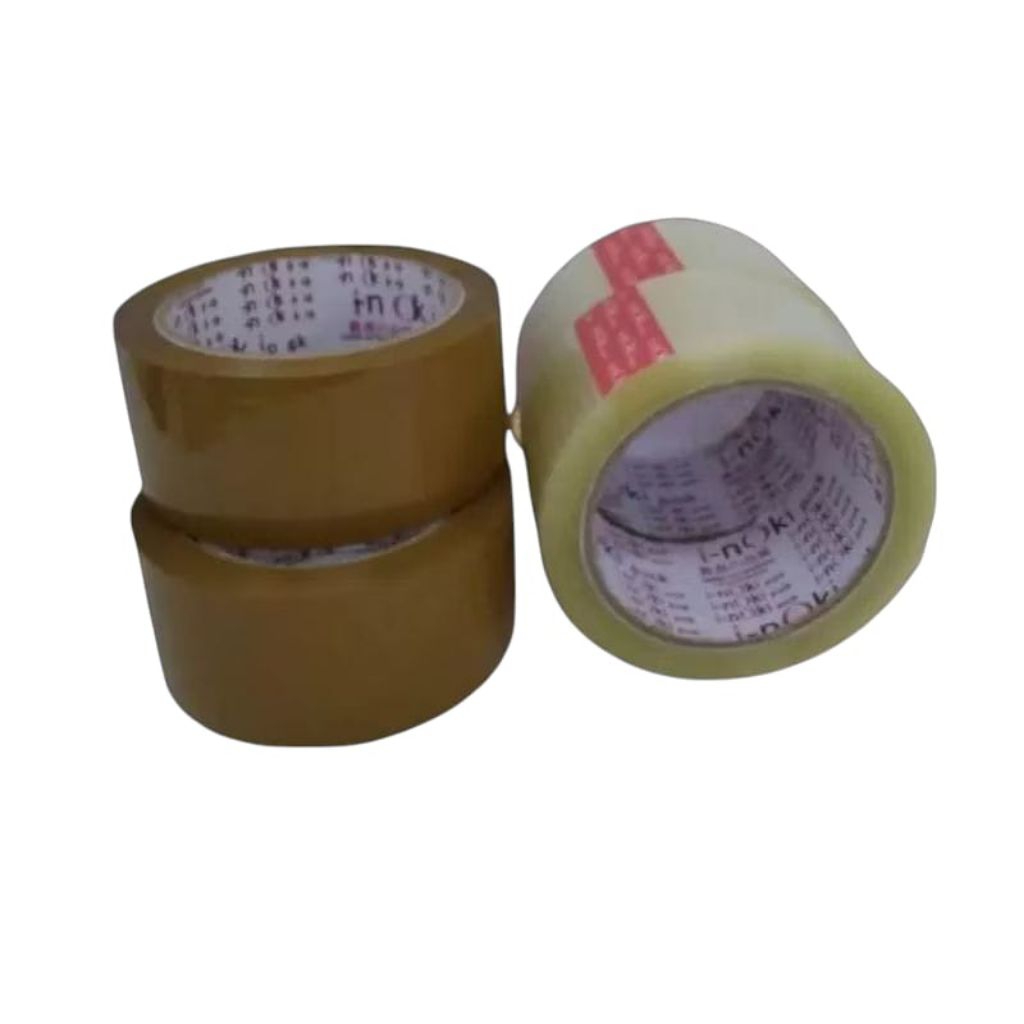 

[TERMURAH] LAKBAN BENING / LAKBAN COKLAT i - nOki ORIGINAL 45 mm × 90 YARD TEBAL DAN ISI BANYAK HARGA TERMURAH