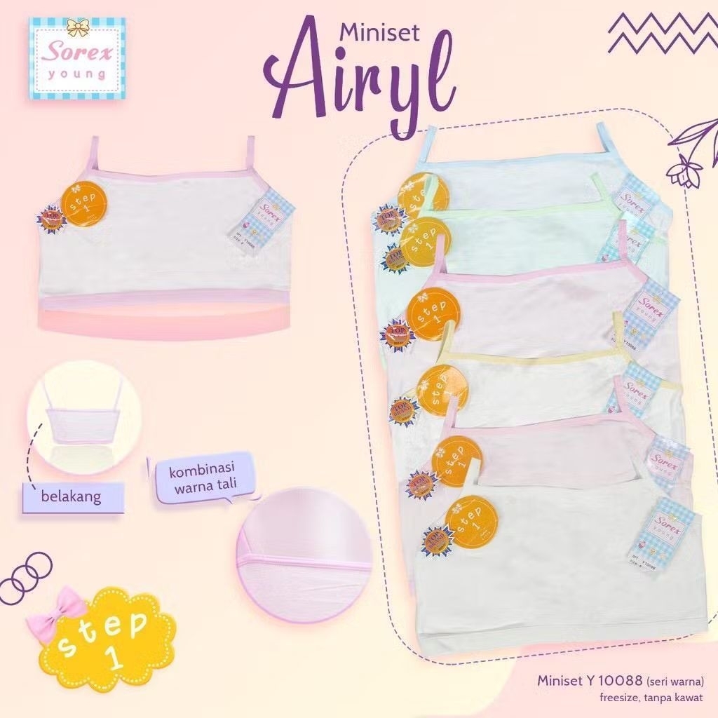 miniset sorex murah | miniset sorex bahan katun | miniset sorex step 1