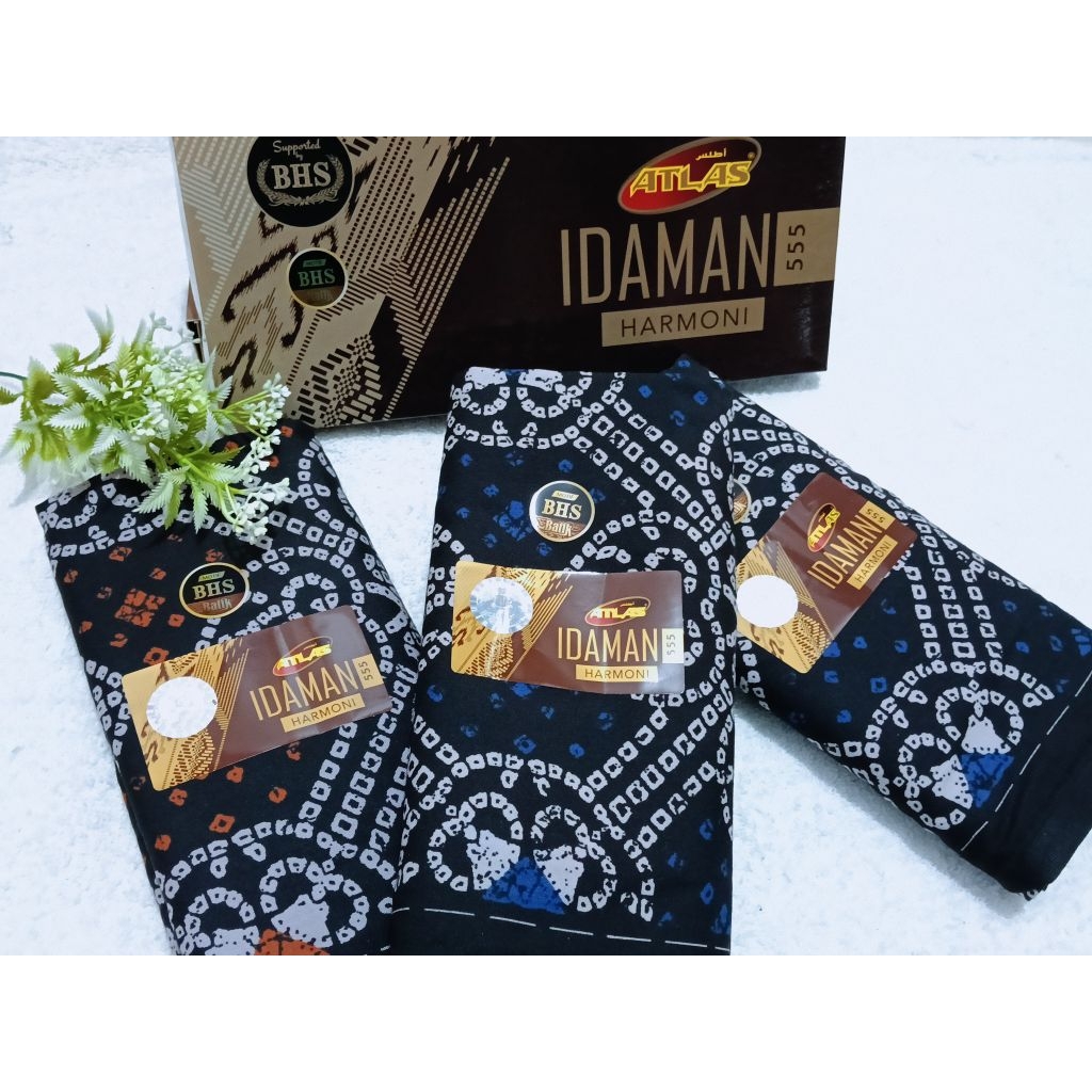 Sarung Atlas Idaman 555 kembang