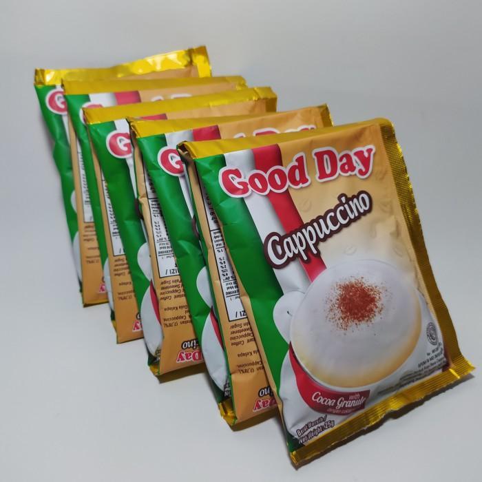 

Kopi Good Day Cappuccino Sachet 25 gr x 10 pcs (1 renteng)