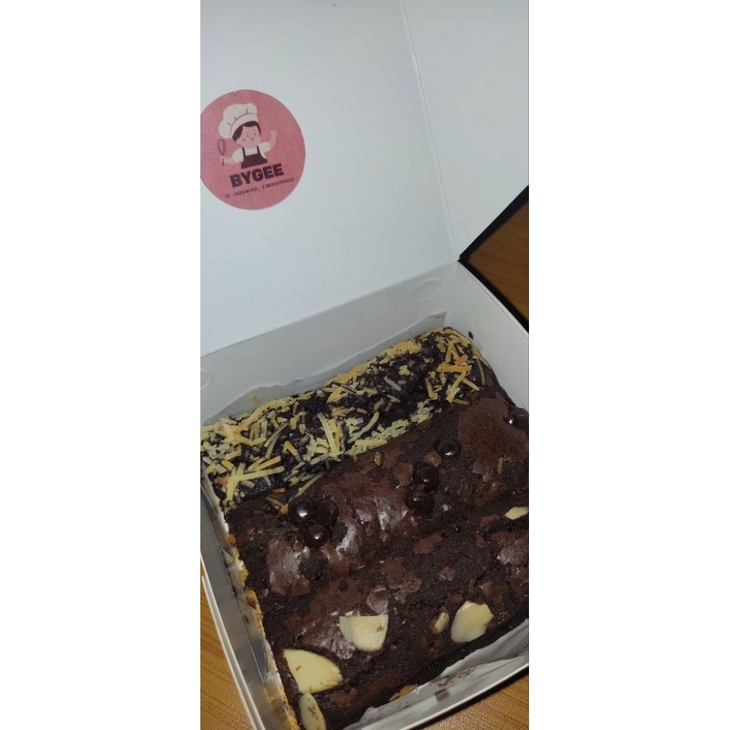 

Brownies coklat / Fudgy brownies