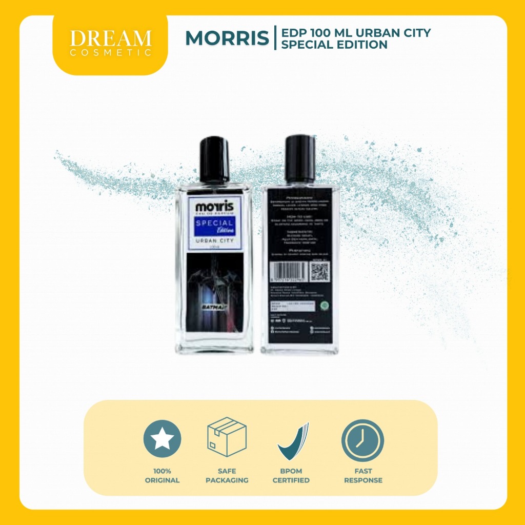 MORRIS URBAN CITY SPECIAL EDITION BATMAN 100ML - ORIGINAL