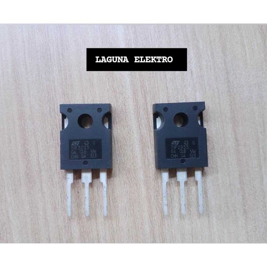 TRANSISTOR TIP 2955 TIP 3055 ORIGINAL ST.