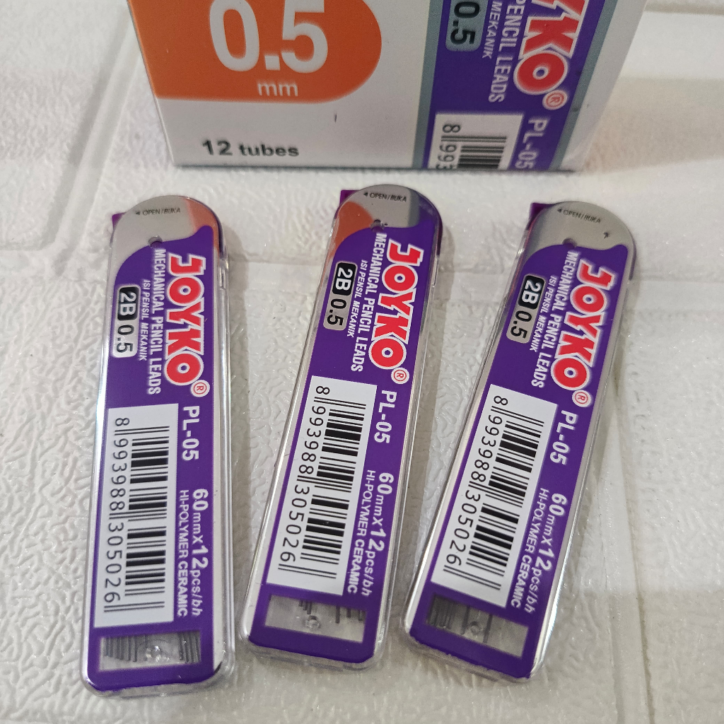 

Isi / Refill Lead Pensil Mekanik JOYKO 2B PL - 05