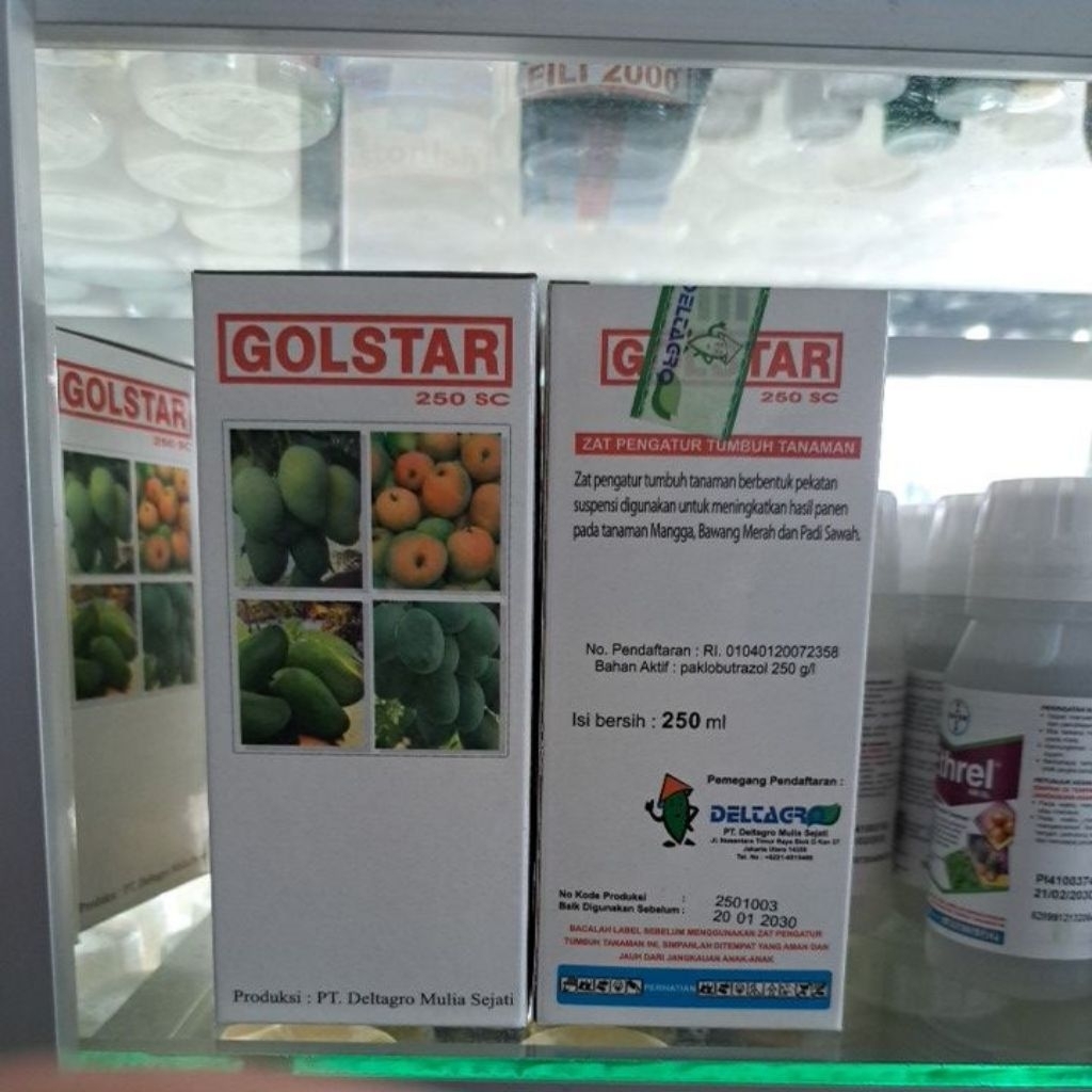 PUPUK GOLSTAR 250 SC 250 ML - PUPUK VITAMIN BUAH ZPT