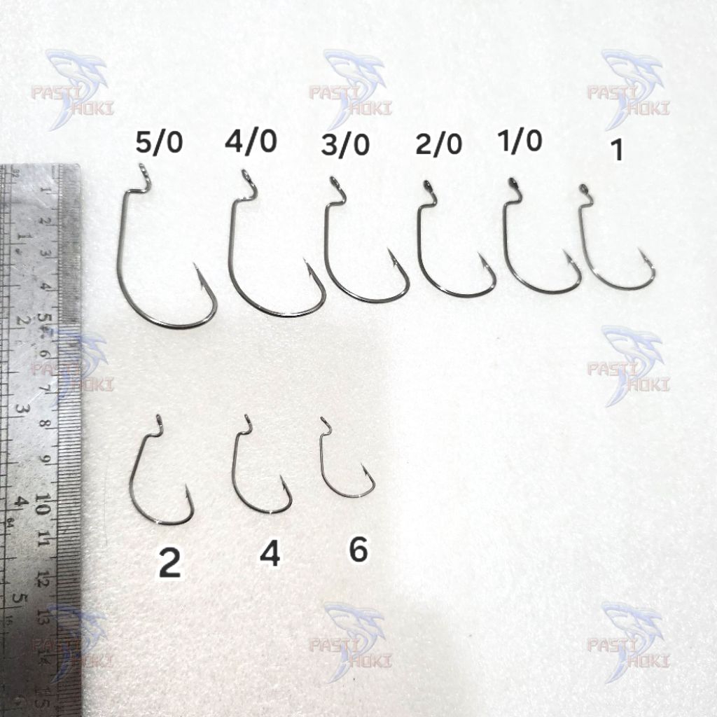 mata pancing soft lure / worm hook