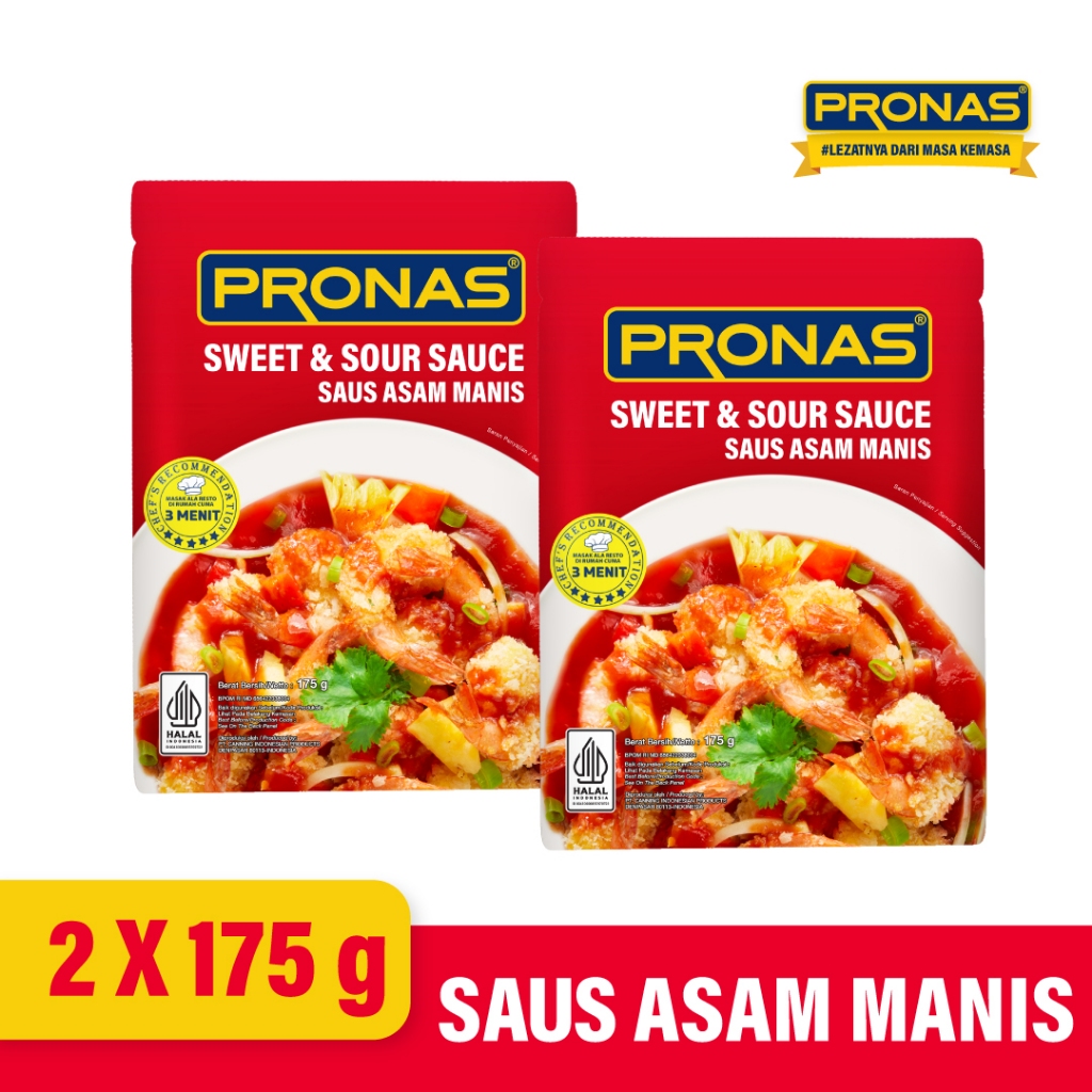 

Pronas Saus Asam Manis 175 g bundling 2 pcs