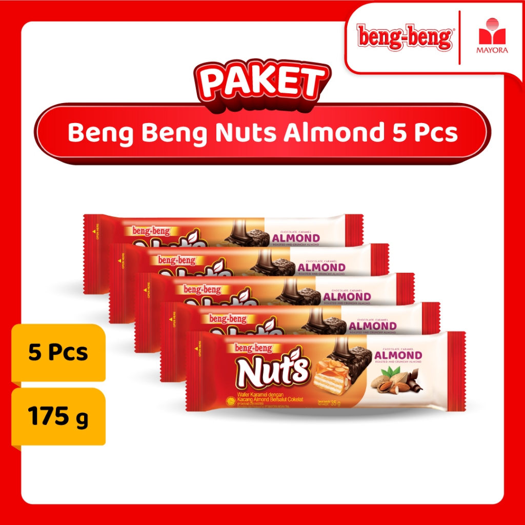 

Beng Beng Nuts Almond 5Pcs @35 Gr