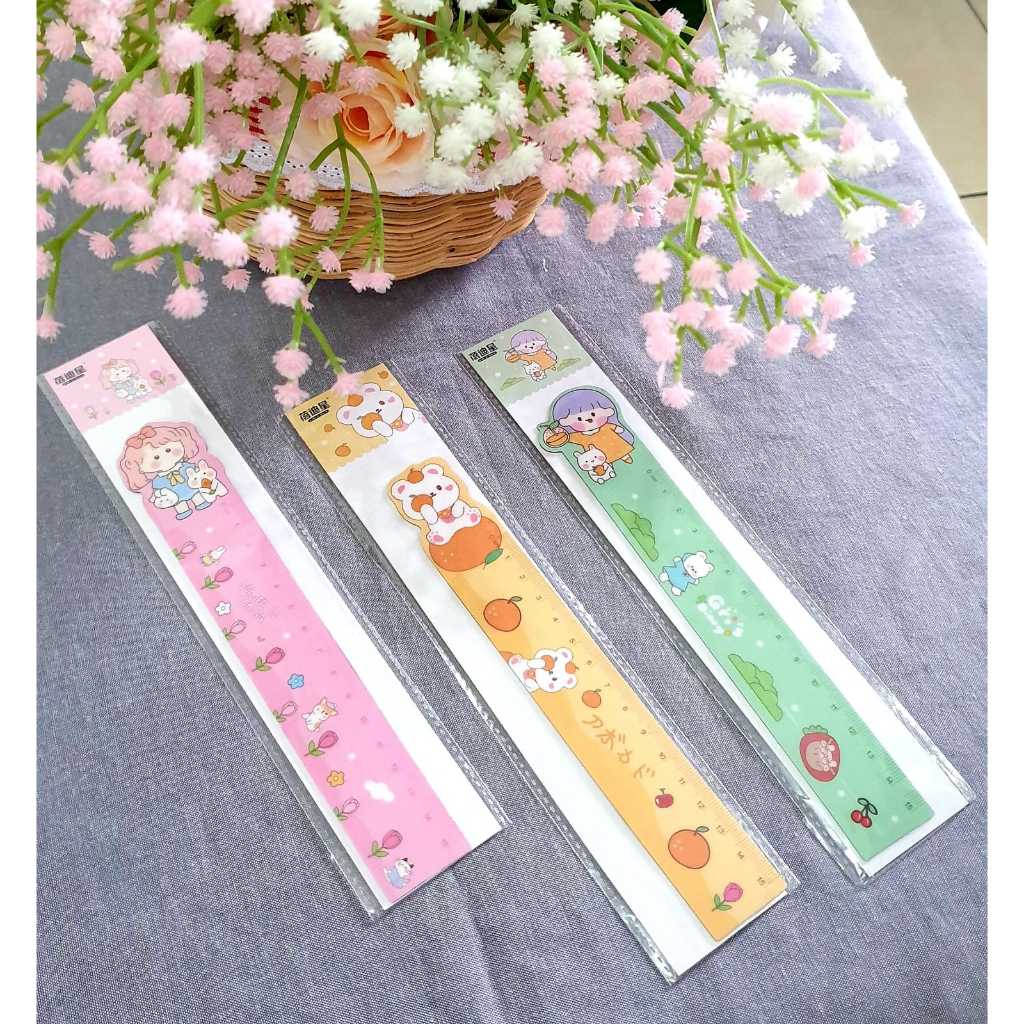 

R-GNR Ruler Penggaris Magnet 15 cm lentur flexible