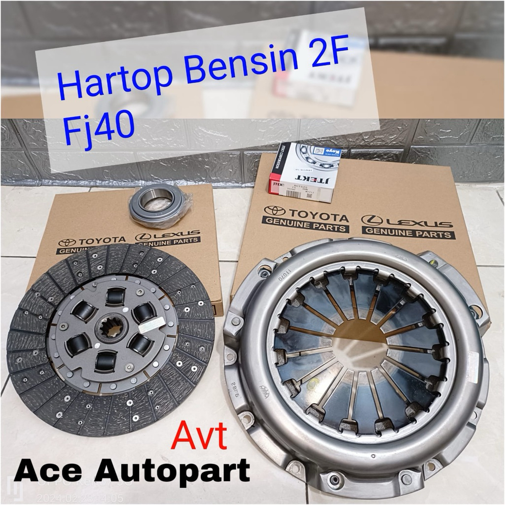 Kopling set Hartop Bensin 2F FJ40 Original