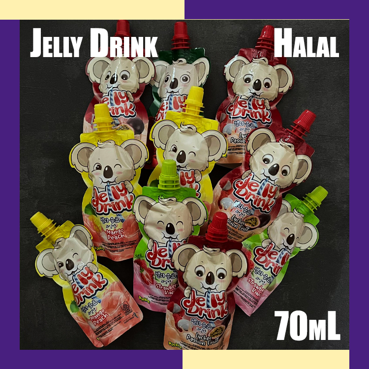 

[10 PCS] Kiokio Minuman Jelly Drink HALAL 70ml