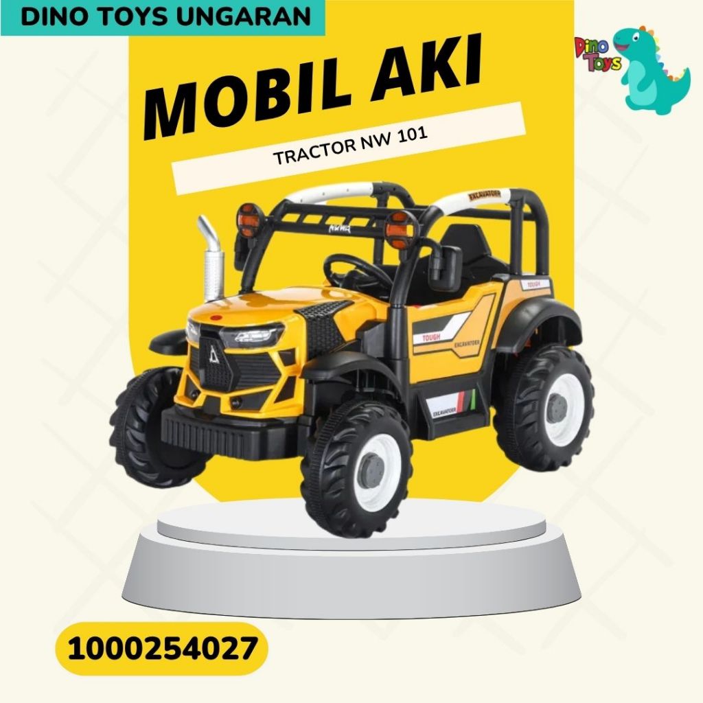 MOBIL AKI ANAK TRAKTOR NUWA NW 101 DINO TOYS UNGARAN MOBIL AKI ANAK TRACTOR NW-101 NW101