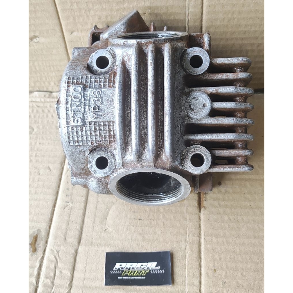 Blok HEAD kop kosongan jupiter z kode 5tp 5tn ori lepasan motor
