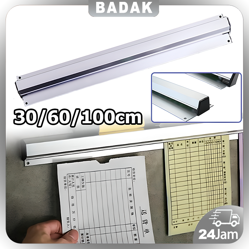 

Bill Holder Stainless / Capitan Nota / Receipt Holder / Bill Holder Restaurant & Café / Penjepit Kertas Bon Bill / Checker Holder