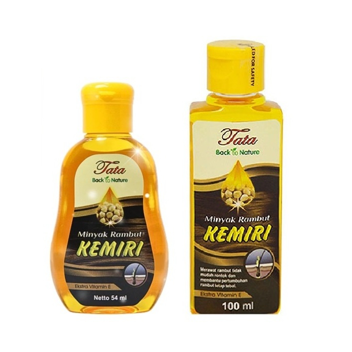 TATA Minyak Rambut Kemiri | Strengthening Tata Minyak Kemiri 54ml & 100ml