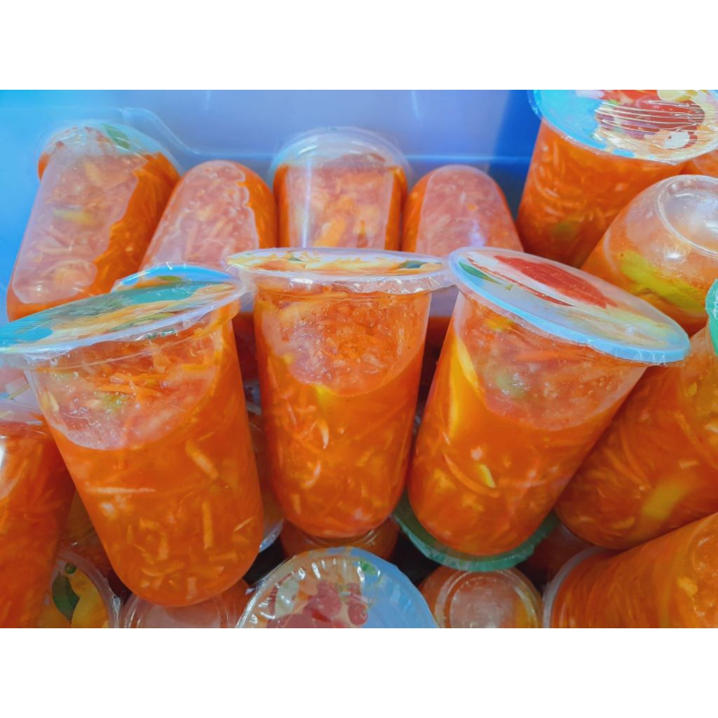 

Rujak Asinan Malaysia / Seger banget kurleb 400gr