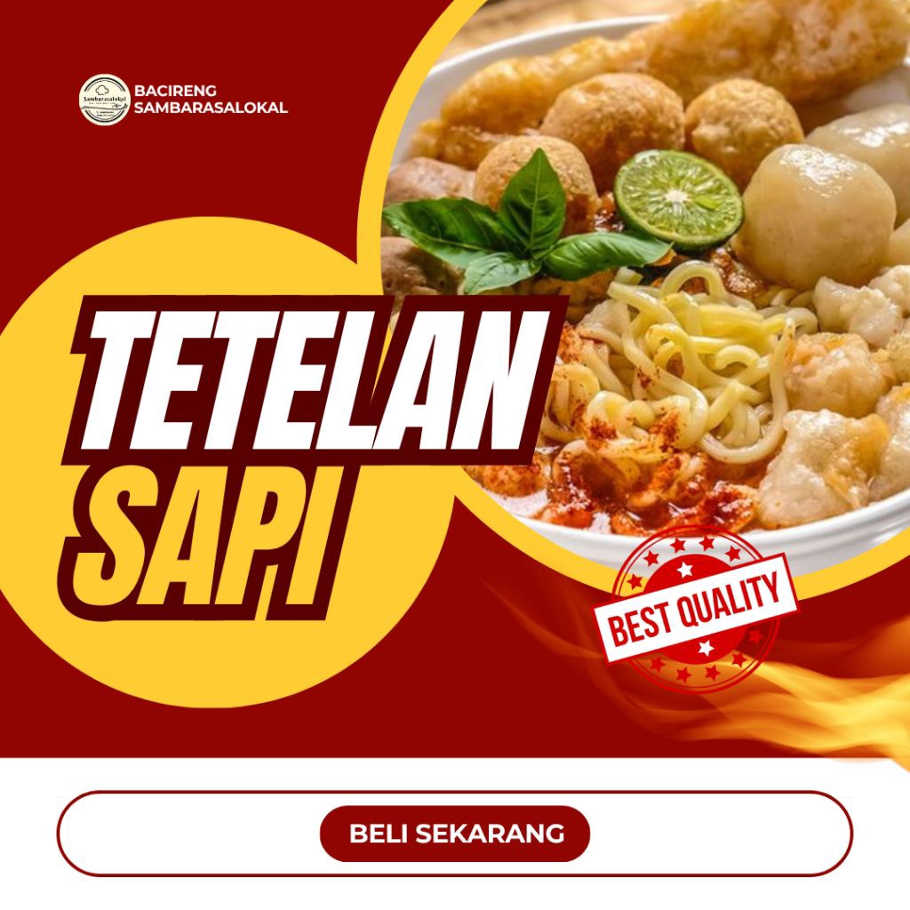 

Baso Aci Tetelan/Jando Sapi ChiliOil