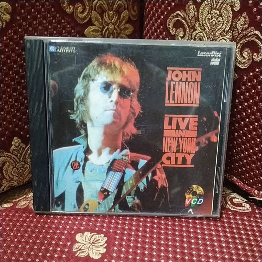 kaset vcd john lennon live in new york city