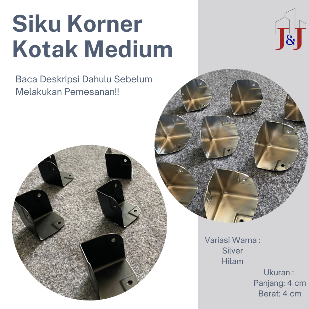 Siku Korner Kotak / Siku Pojok Box Hardcase / Siku Sudut Kecil