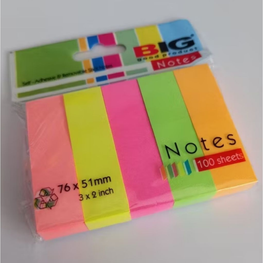 

Sticky Note Rainbow 5 Warna Pembatas Buku Kertas Warna Warni