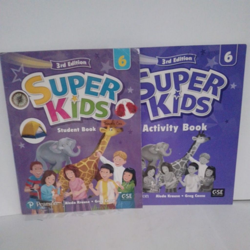 BUKU SUPER KIDS 6 STUDENT BOOK ACTIVITY BOOK