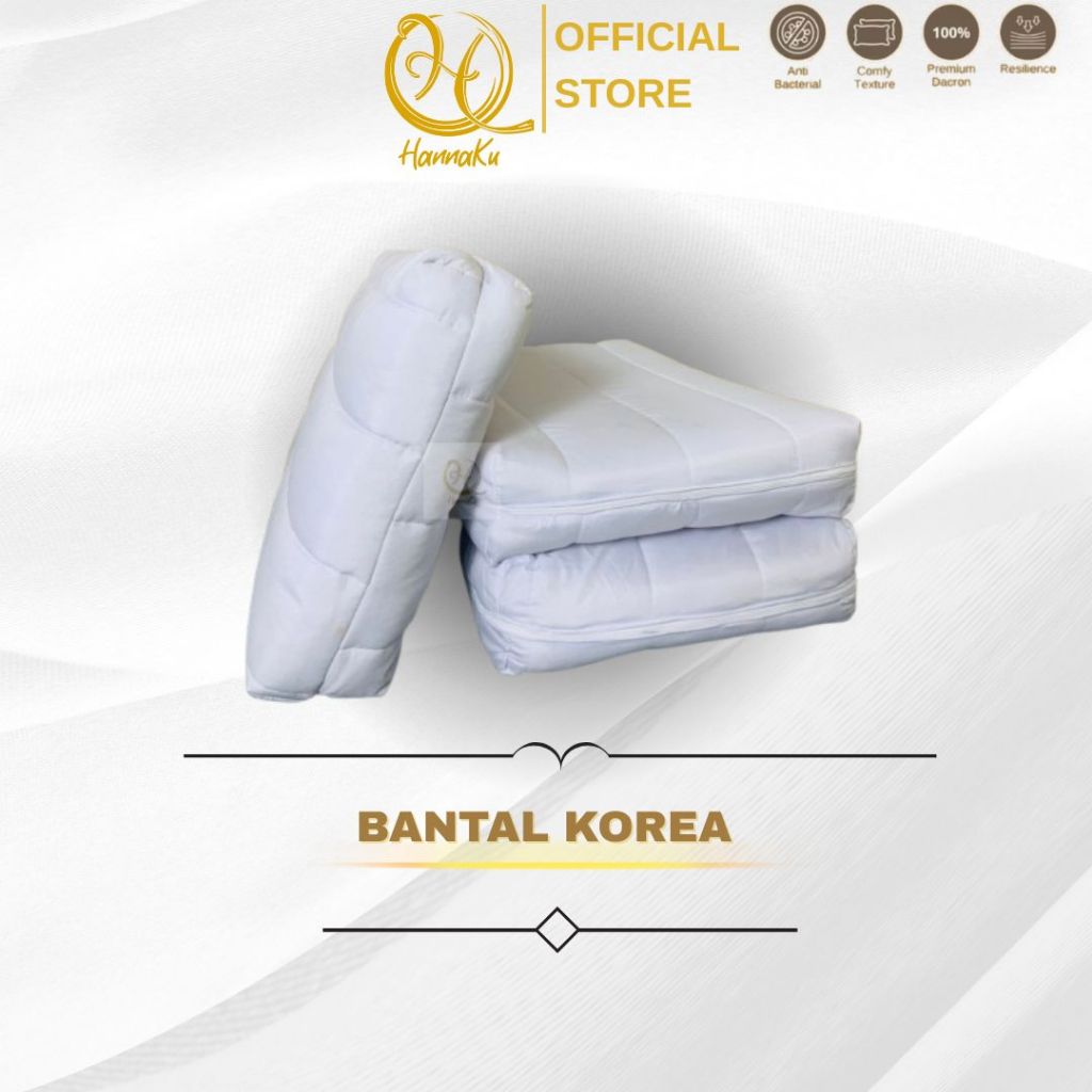 BANTAL KOREAN PILLOW / BANTAL KESEHATAN BASIC / BANTAL KESEHATAN HANNAKU