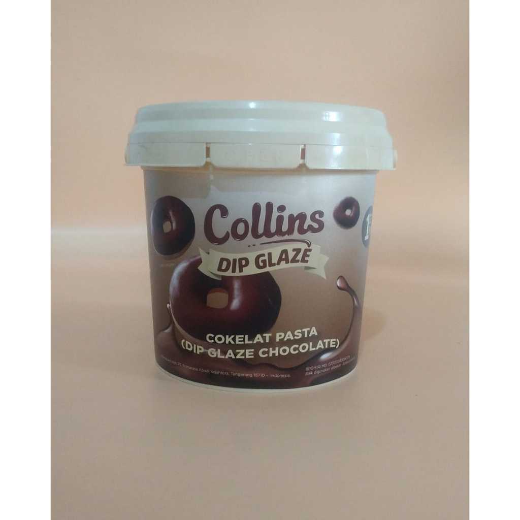 

COLLINS DIP GLAZE COKELAT PASTA 1 KG
