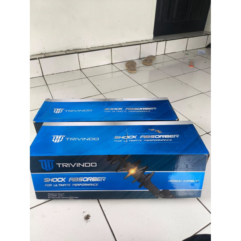 shock trivindo depan wuling cortez