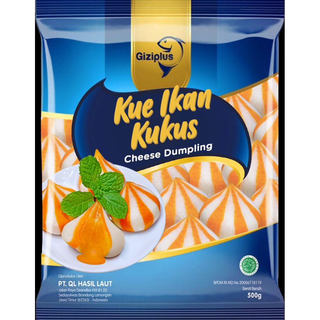

chesee dumpling kue ikan kukus giziplus 500 gr