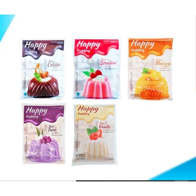 

Nutrijell Happy Pudding 60g – Puding Enak dan Mudah Dibuat | Camilan Sehat