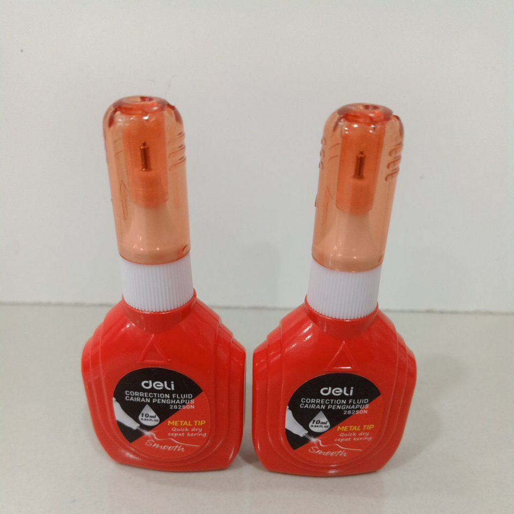 

Deli Tipe X Cairan Penghapus metal Tip cepat kering 10ml