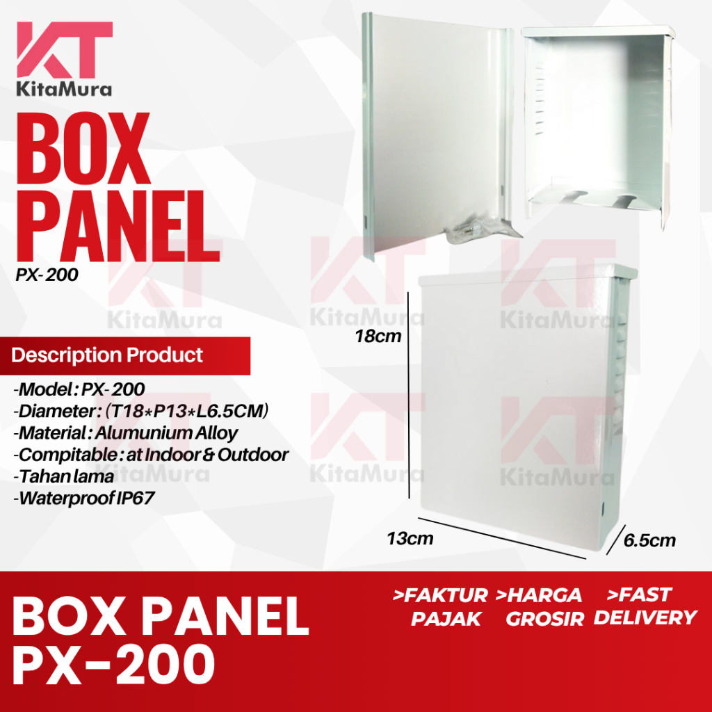 Box Panel Listrik Outdoor/Indoor 200 Volt, Panel Listrik Outdoor
