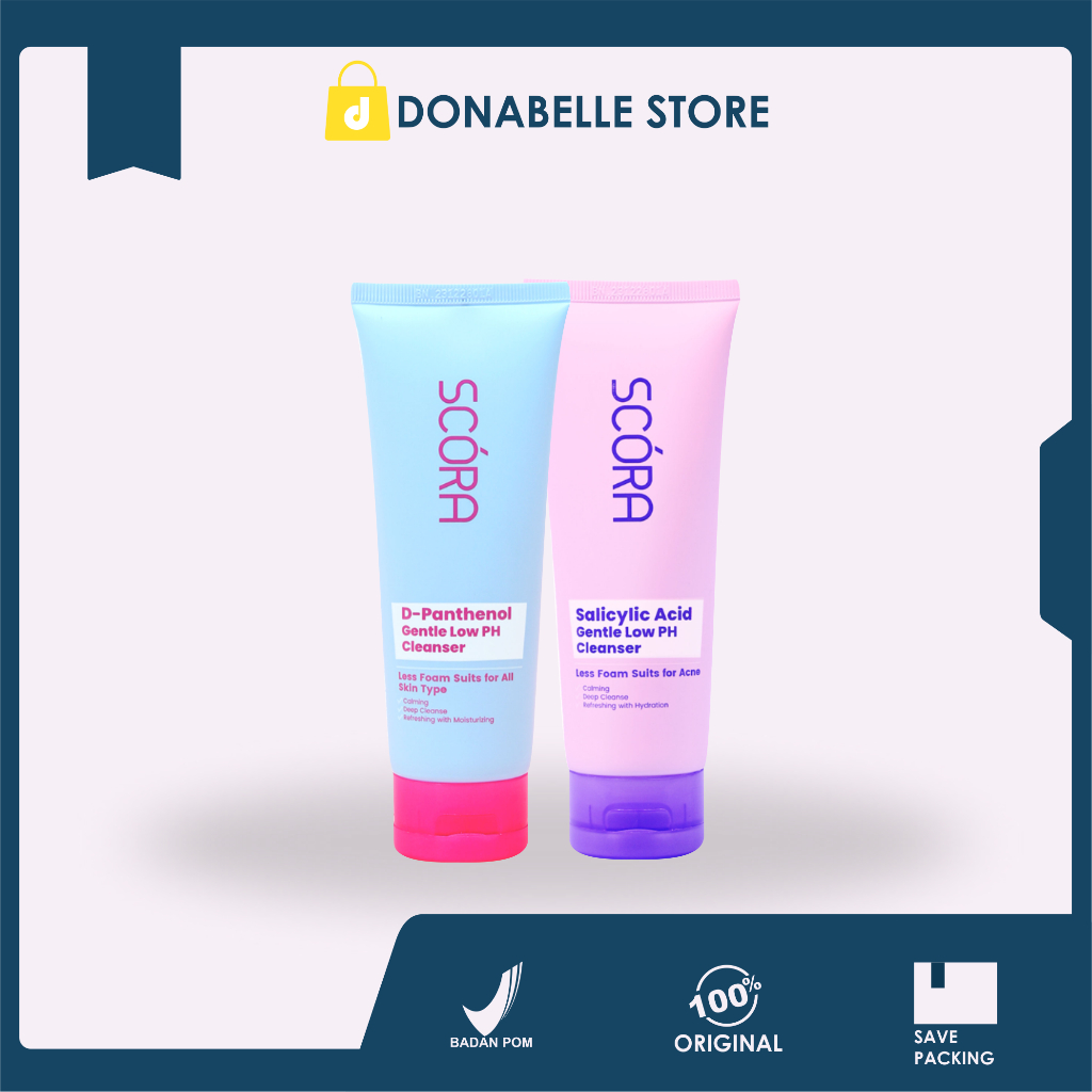 SCORA Gentle Cleanser | SCORA SALICYLIC ACID GENTLE LOW PH GENTLE CLEANSER | SCORA PANTHENOL LOW PH 