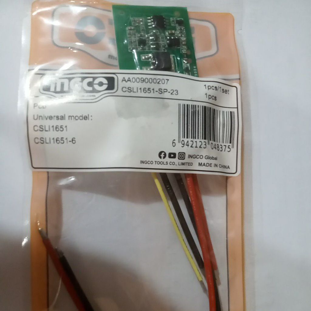 PCB CSLI1651-sp-23 circular saw cordless ingco