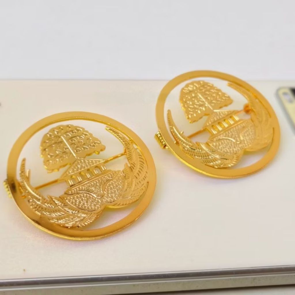 Custom Bros Korpri Anti Arat Titanium Lapis Emas