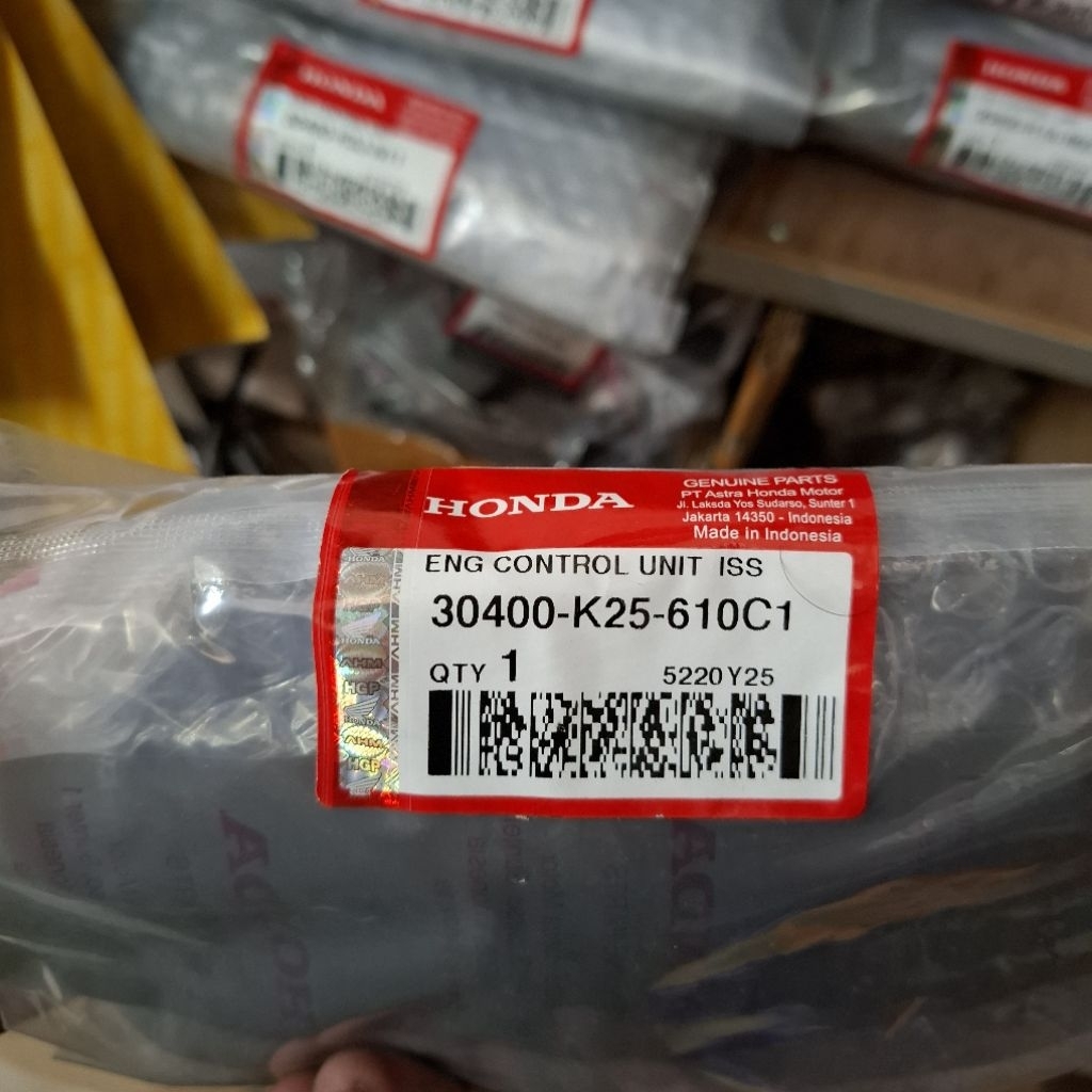 ECU MOTOR HONDA BeAT POP eSP K61 (2014 - 2019)Scoopy eSP K16R (2015 - 2017) ISS 30400-K25-610C1