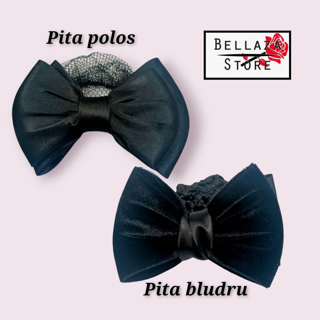 Jepit Harnet Pita Polos Besar / Cepol Rambut