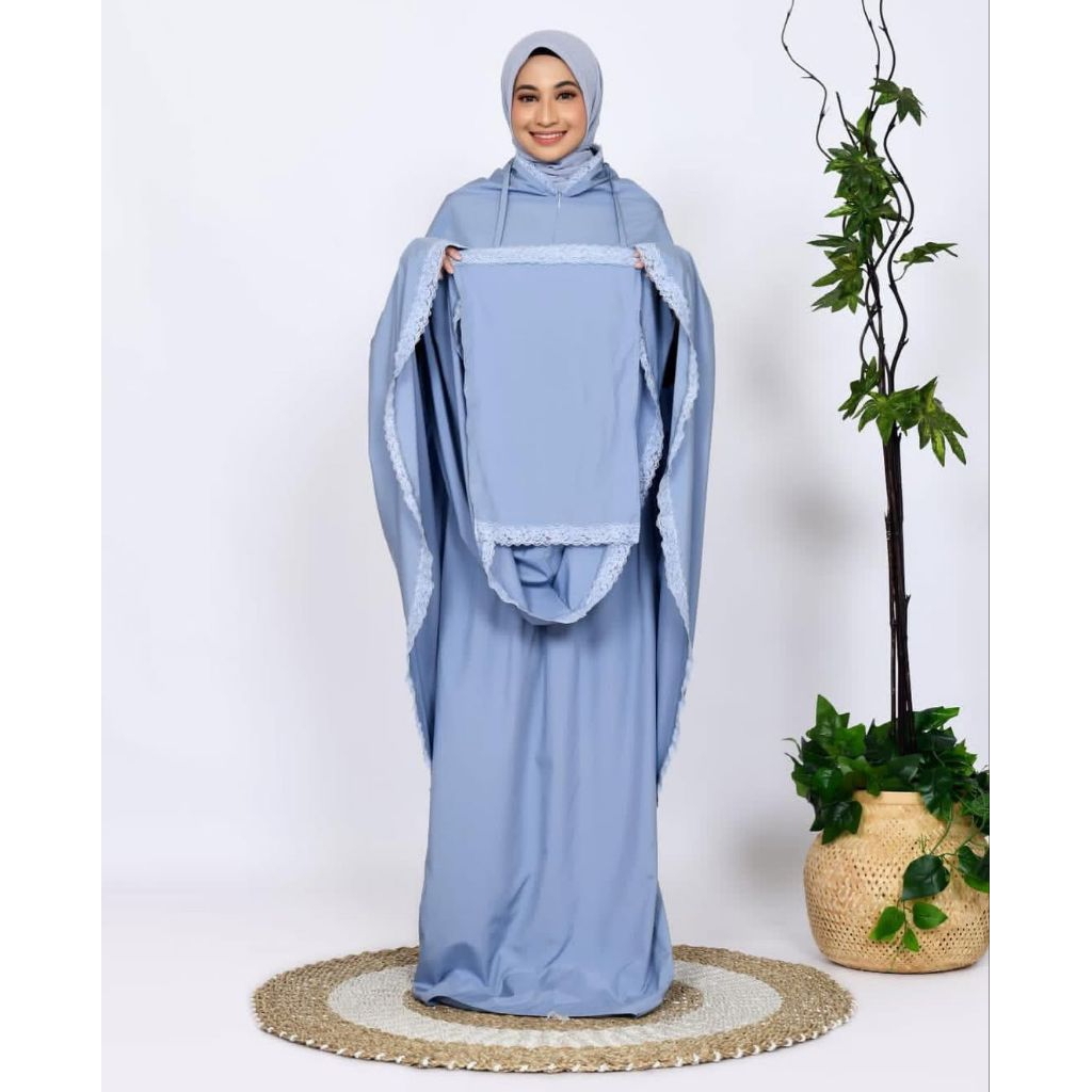 mukena dewasa premium 2 in 1 mukena murah  parasut premium