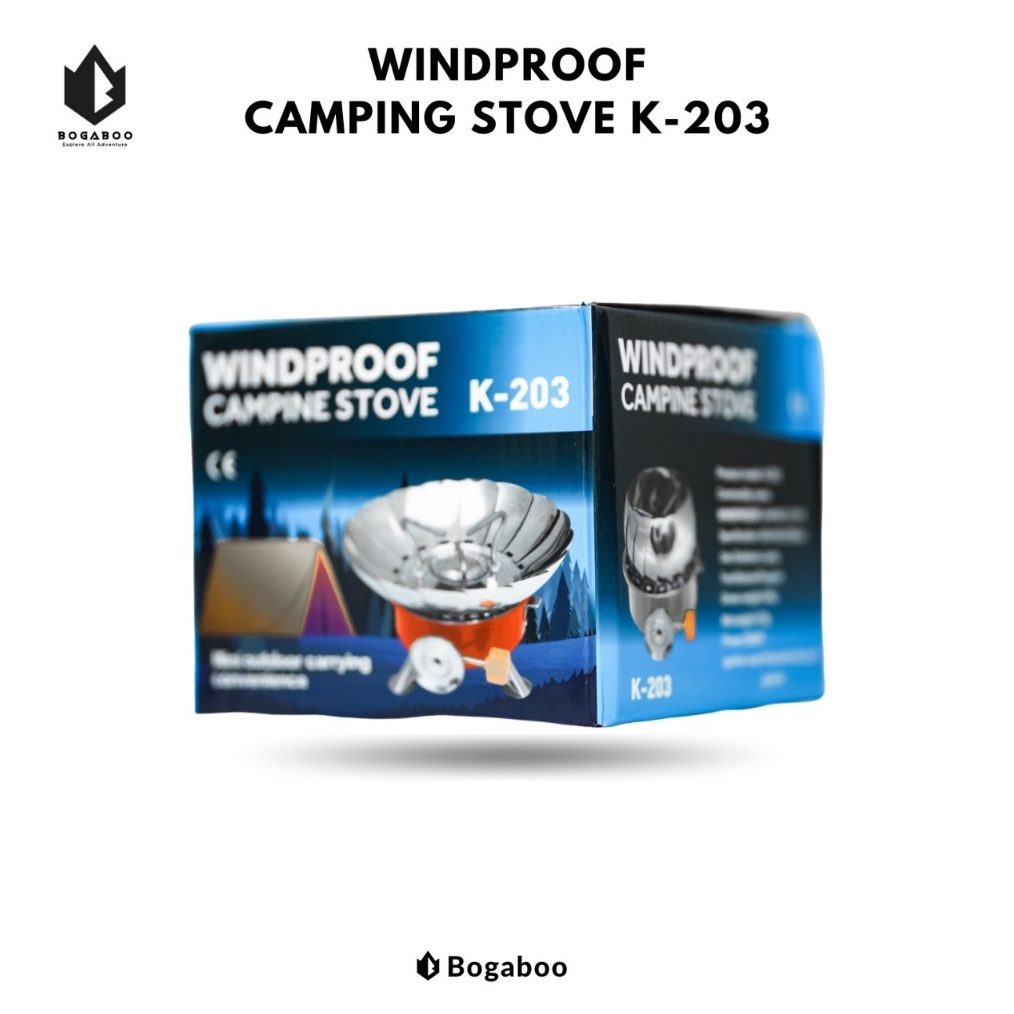 KODE T64V COD Kompor Mawar Anti Angin Portable Kovar  Kompor Hiking Outdoor Pendaki Gunung  Kompor B