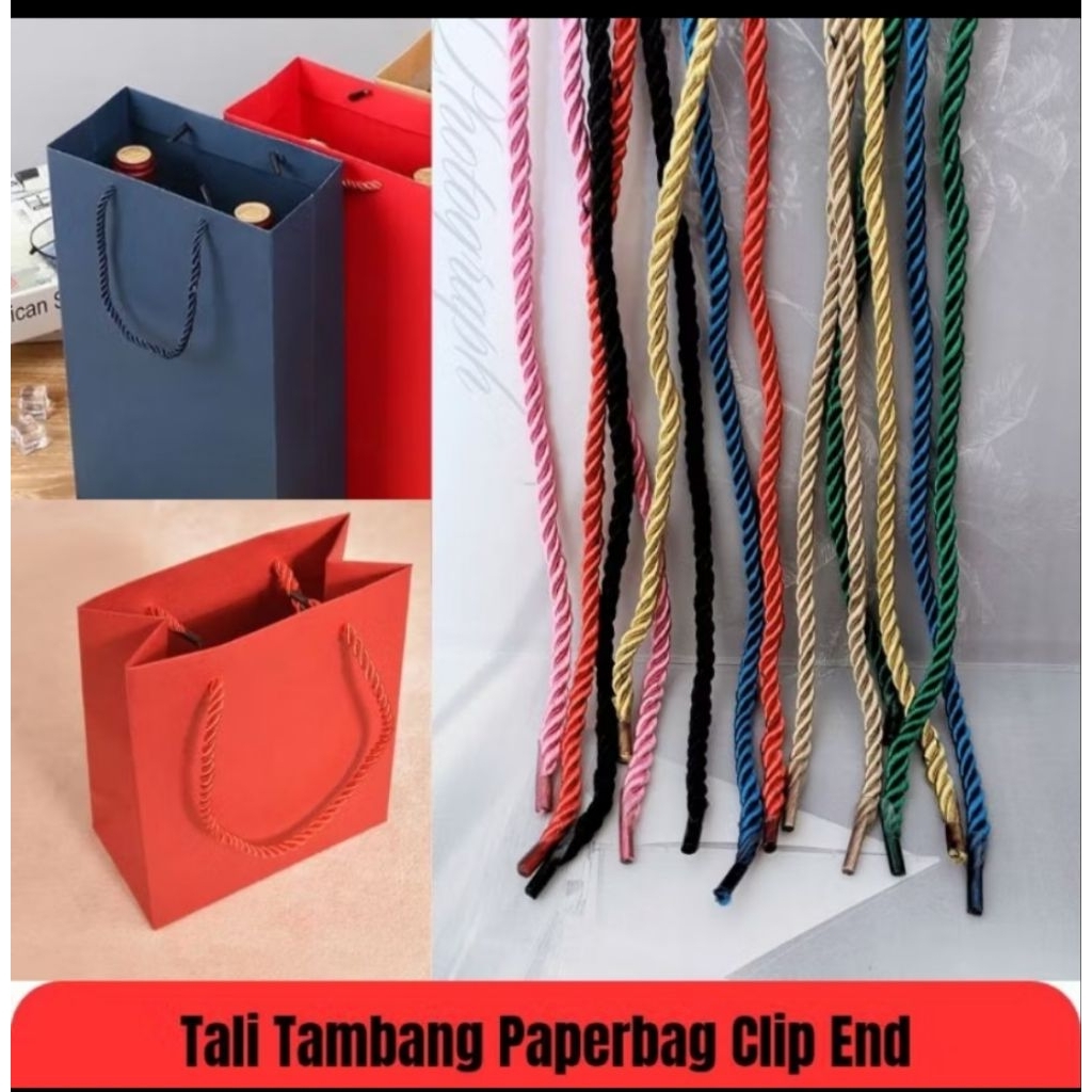 

Tali Paperbag/ Tali Clip End/ Tali Tipping Polyester 5 mm