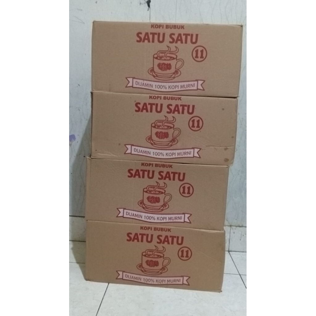 

KOPI SATU SATU - Kopi Hitam mantap - 250gram