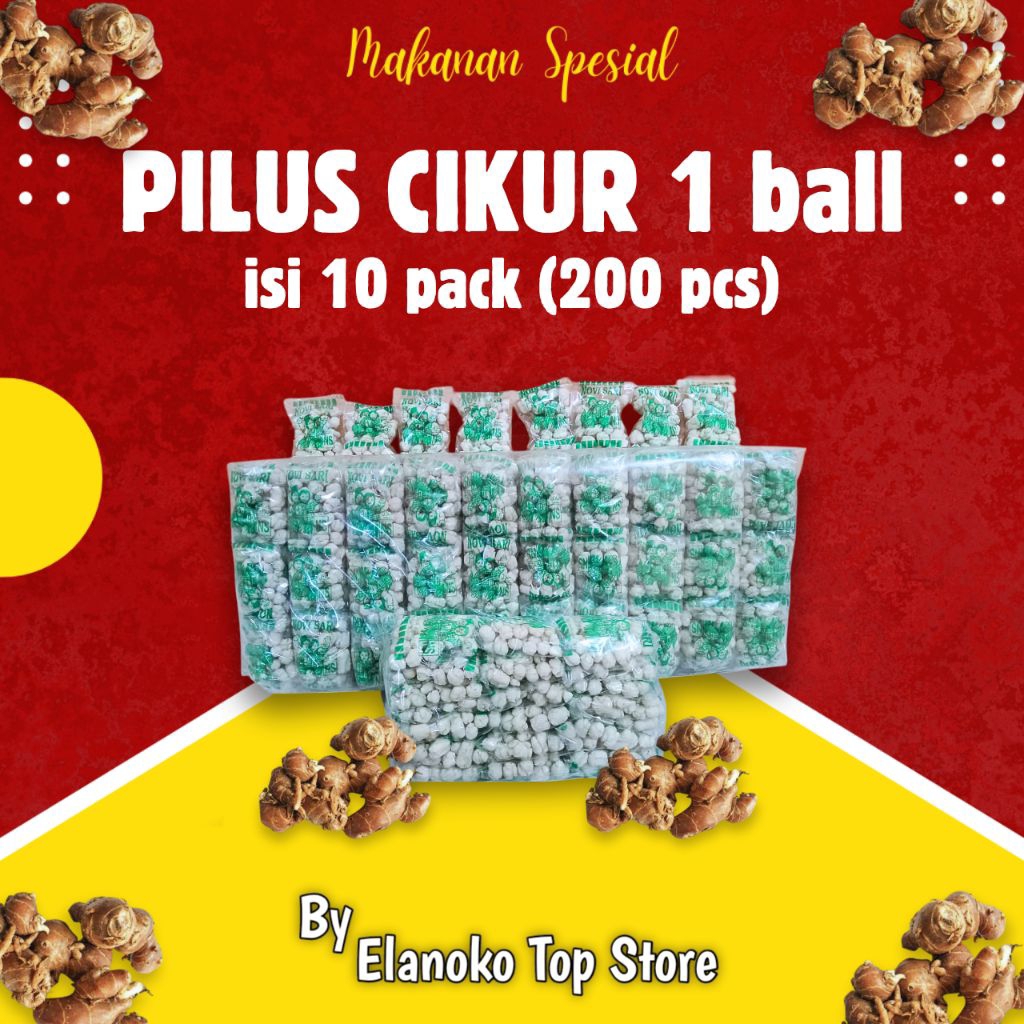 

Pilus Kencur kemasan 1Ball isi 10 Pack ( 200 pcs ) tiktak cikur murah harga grosir