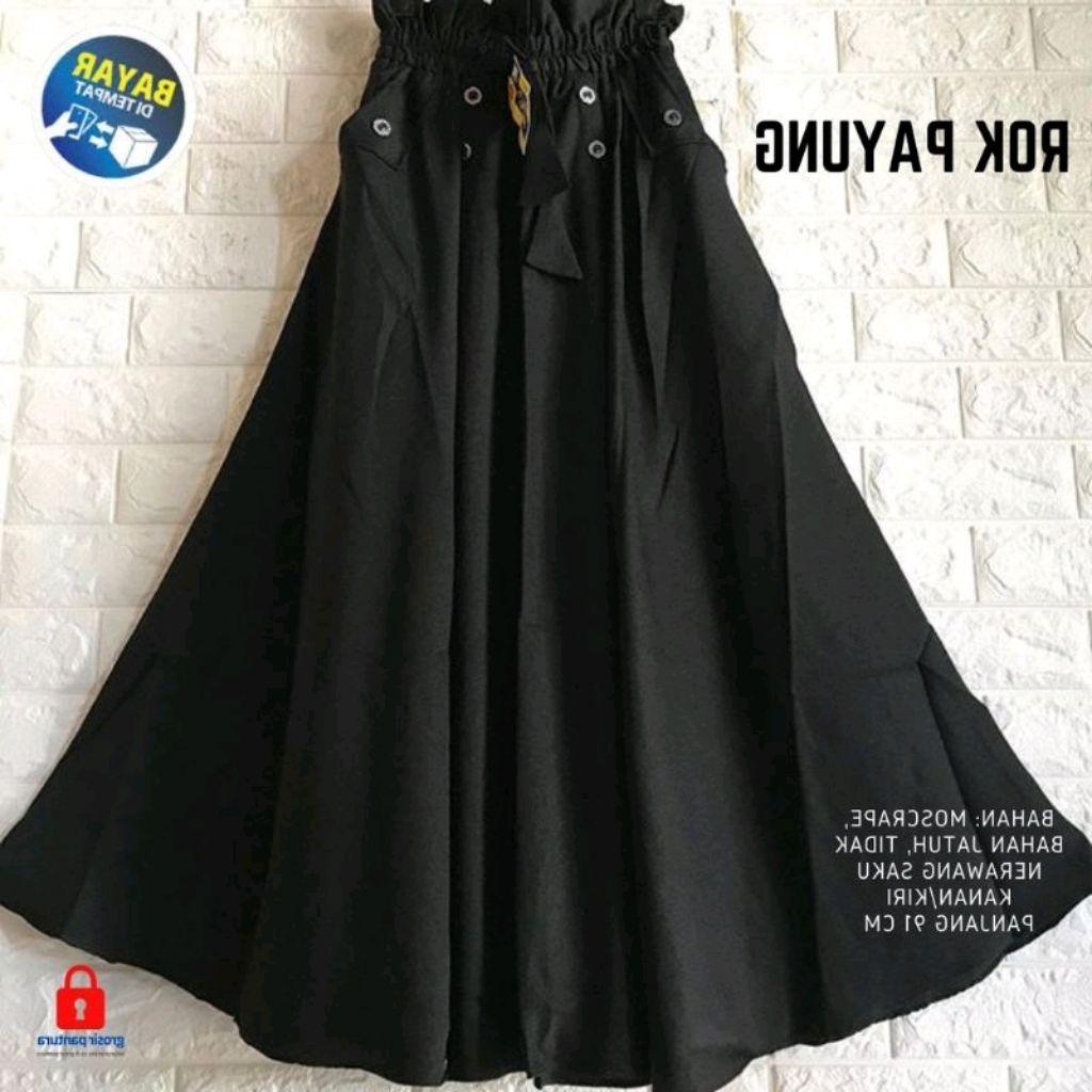 ROK PAYUNG KATUN POLOS PREMIUM