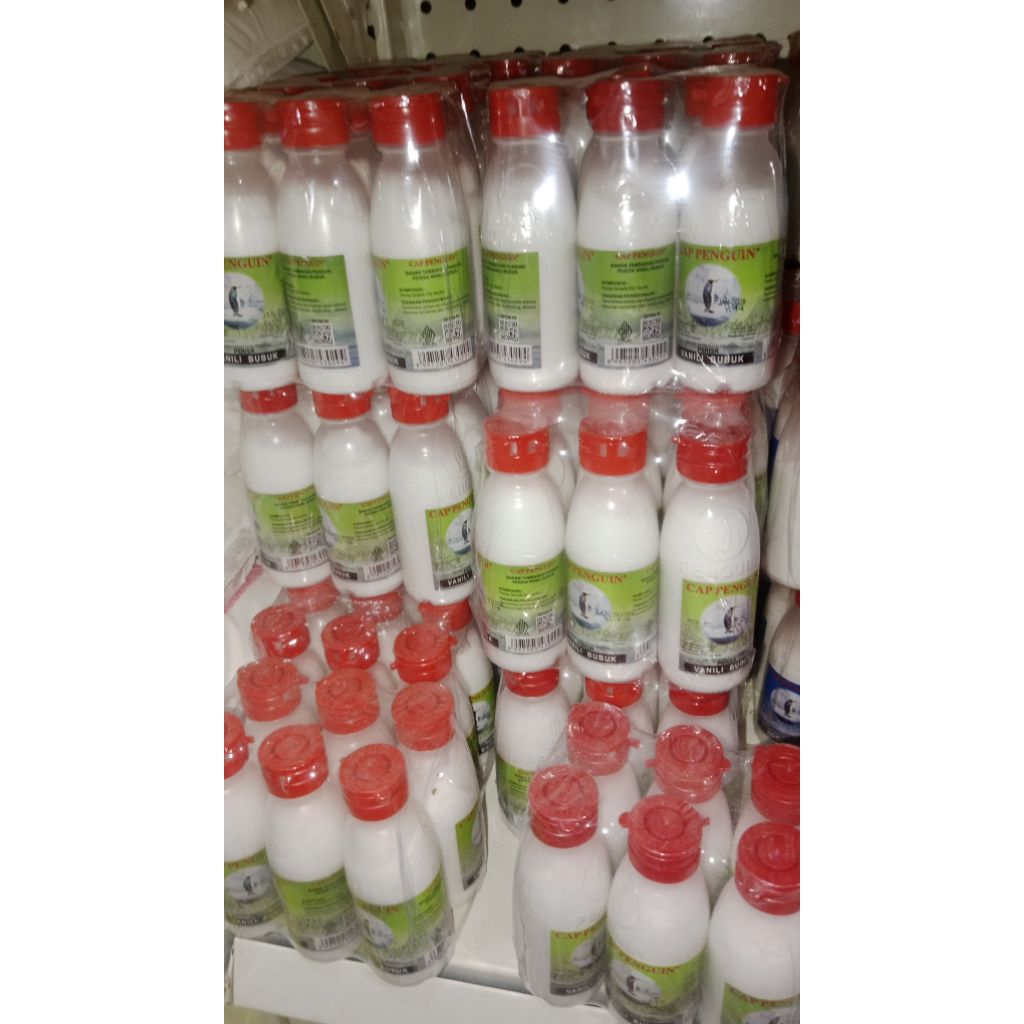

Penguin Pinguin / Soda Kue Vanili Baking pawder Sodium Bikarbonat 60 gr