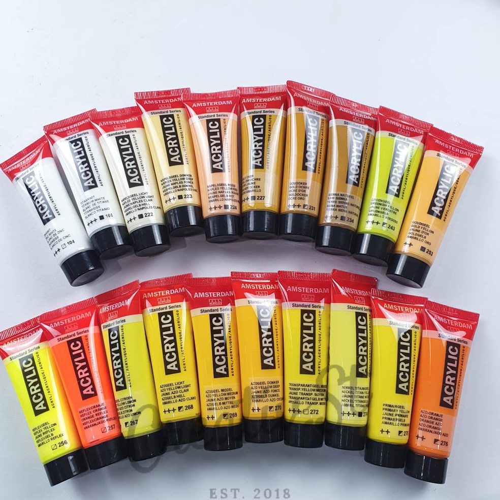 

KODE C89Q Amsterdam Cat Acrylic Paint 2 Ml Cat Akrilik Lukis 2 Ml Part 1 Satuan